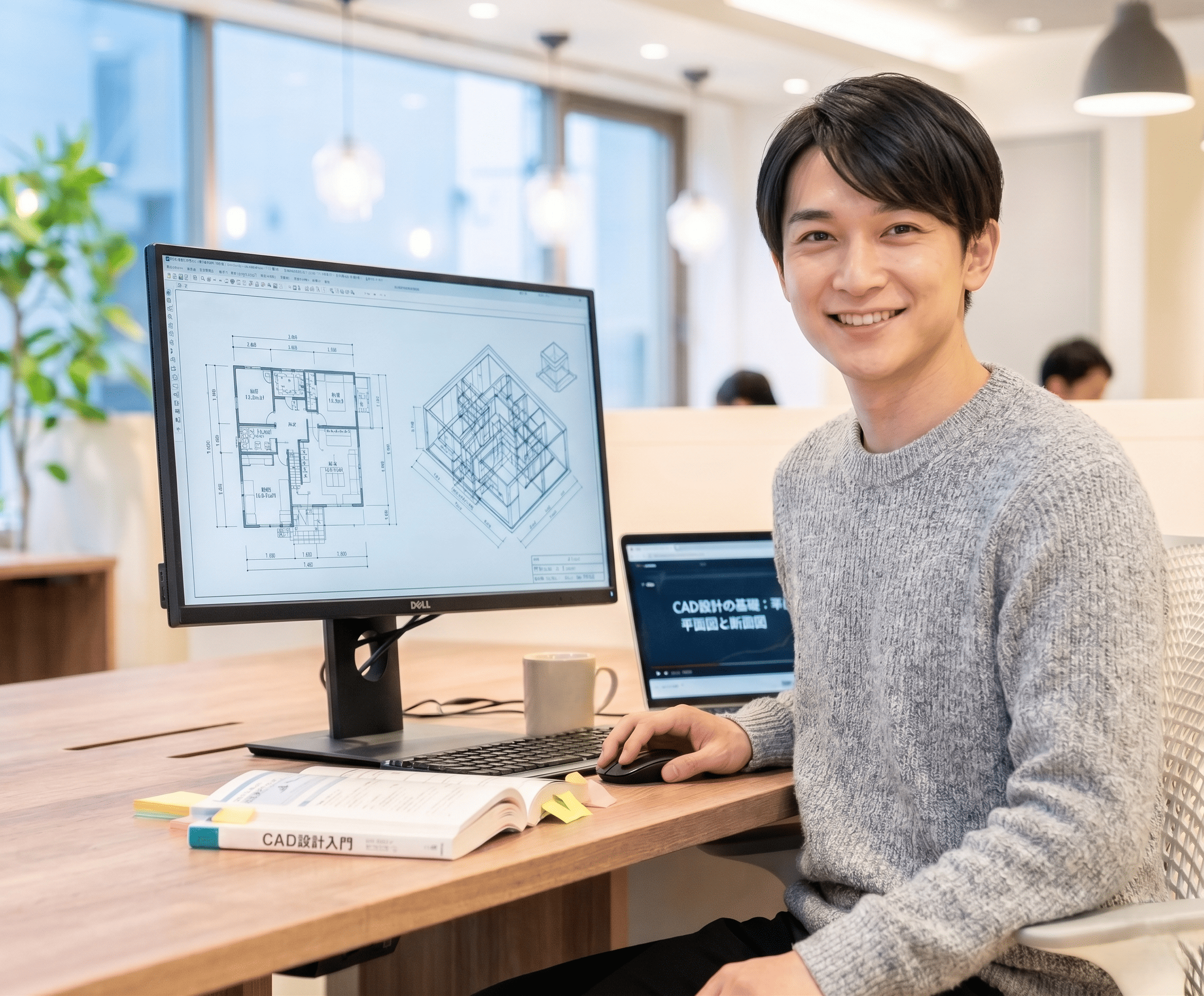 キャドガクの学習イメージ画像